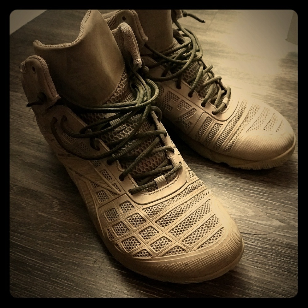 Reebok CrossFit nano 3.0 mid khaki brown mens 10.5